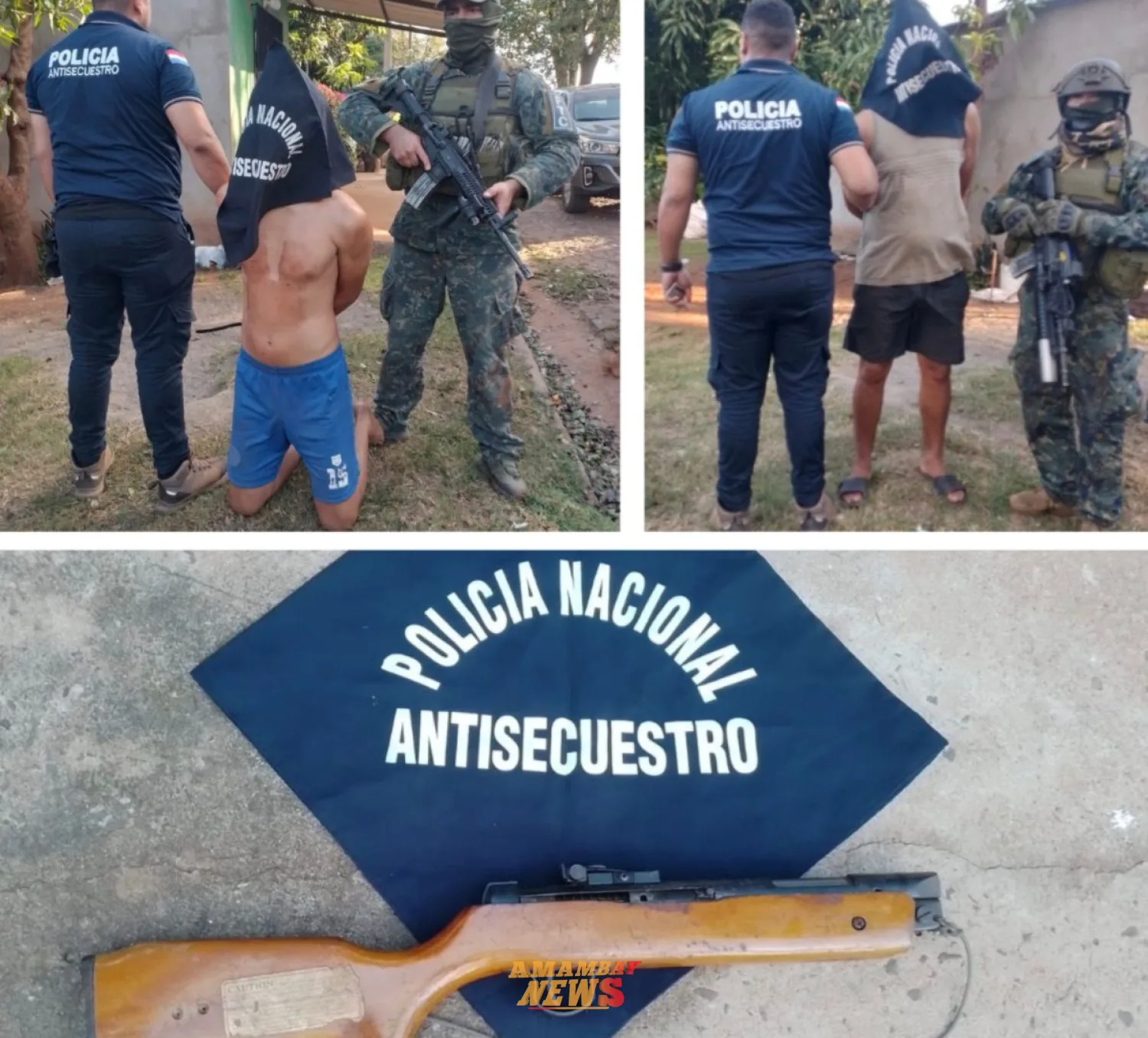 Canindeyú: Caen dos presuntos sicarios de la estructura criminal de alias “Macho”