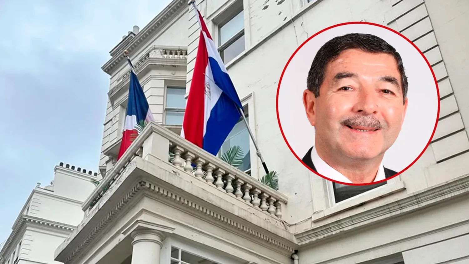 Sobrina del senador Carlos Núñez gana G. 33 millones en embajada de Reino Unido