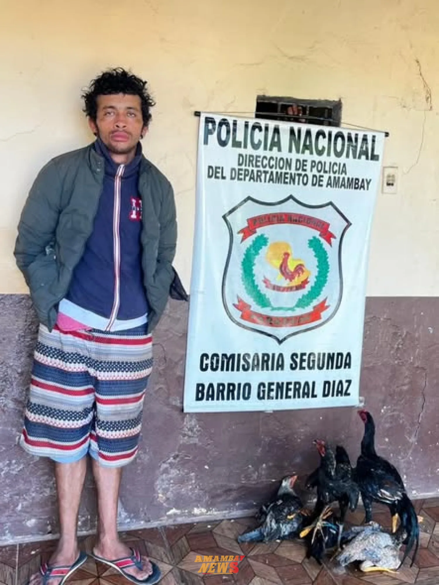 PJC: “Operación Gallinero”: cayó “Capacete” con las manos… y las gallinas en la masa