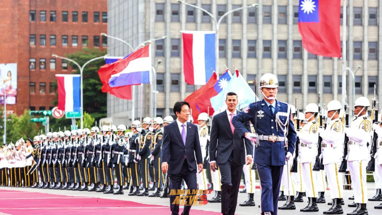 Taiwán recibe a Santiago Peña y China exhorta a Asunción a “romper” esta relación