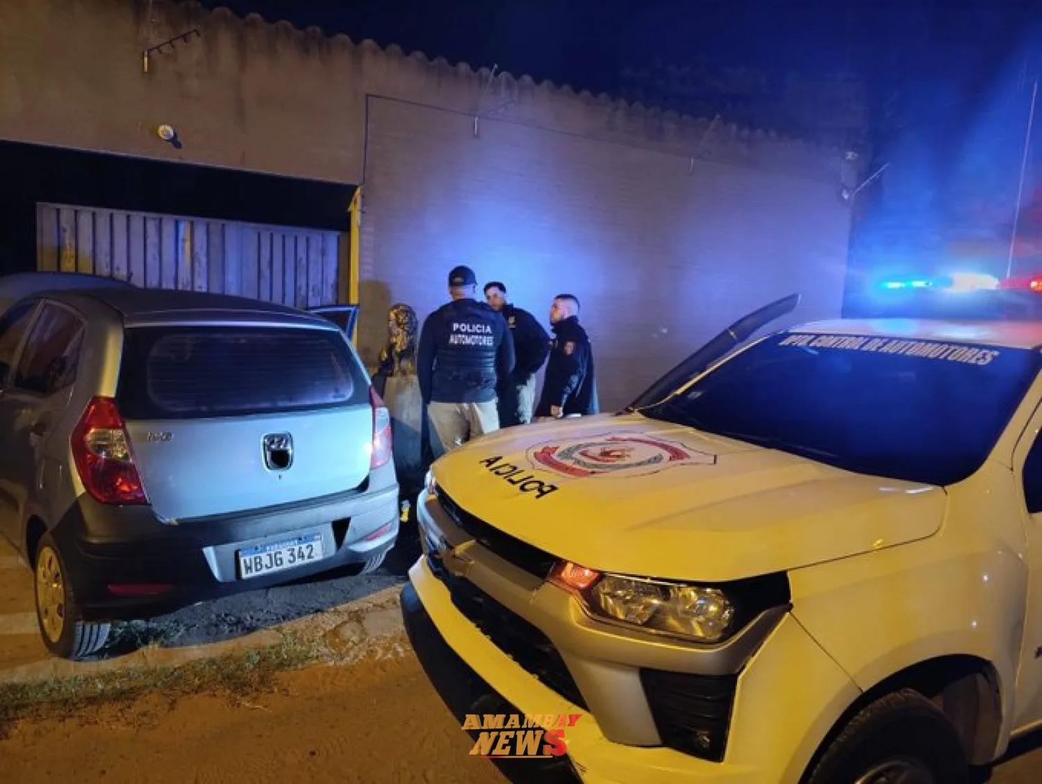 Detienen a mujer y recuperan vehículo robado en operativo en Capiatá