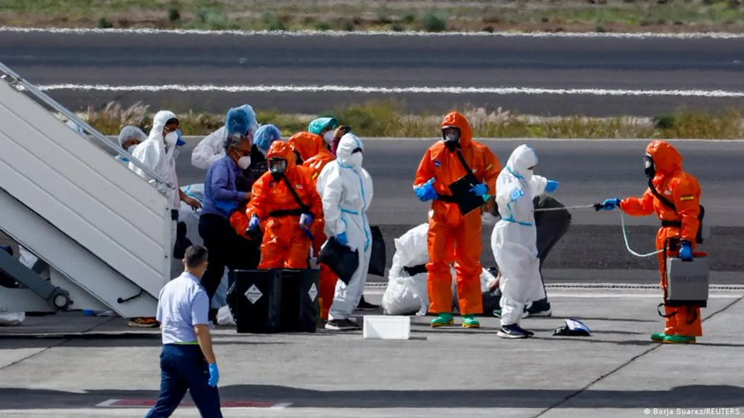 Casi 100 personas fueron evacuadas de crucero con hantavirus
