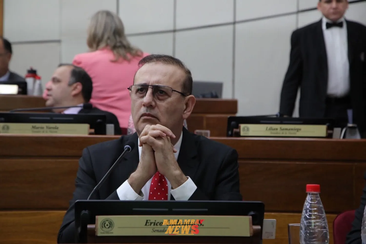Erico Galeano renuncia a su banca en el Senado