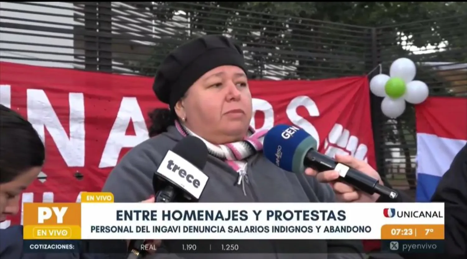 Enfermeras del IPS denuncian bajos salarios y sobrecarga laboral