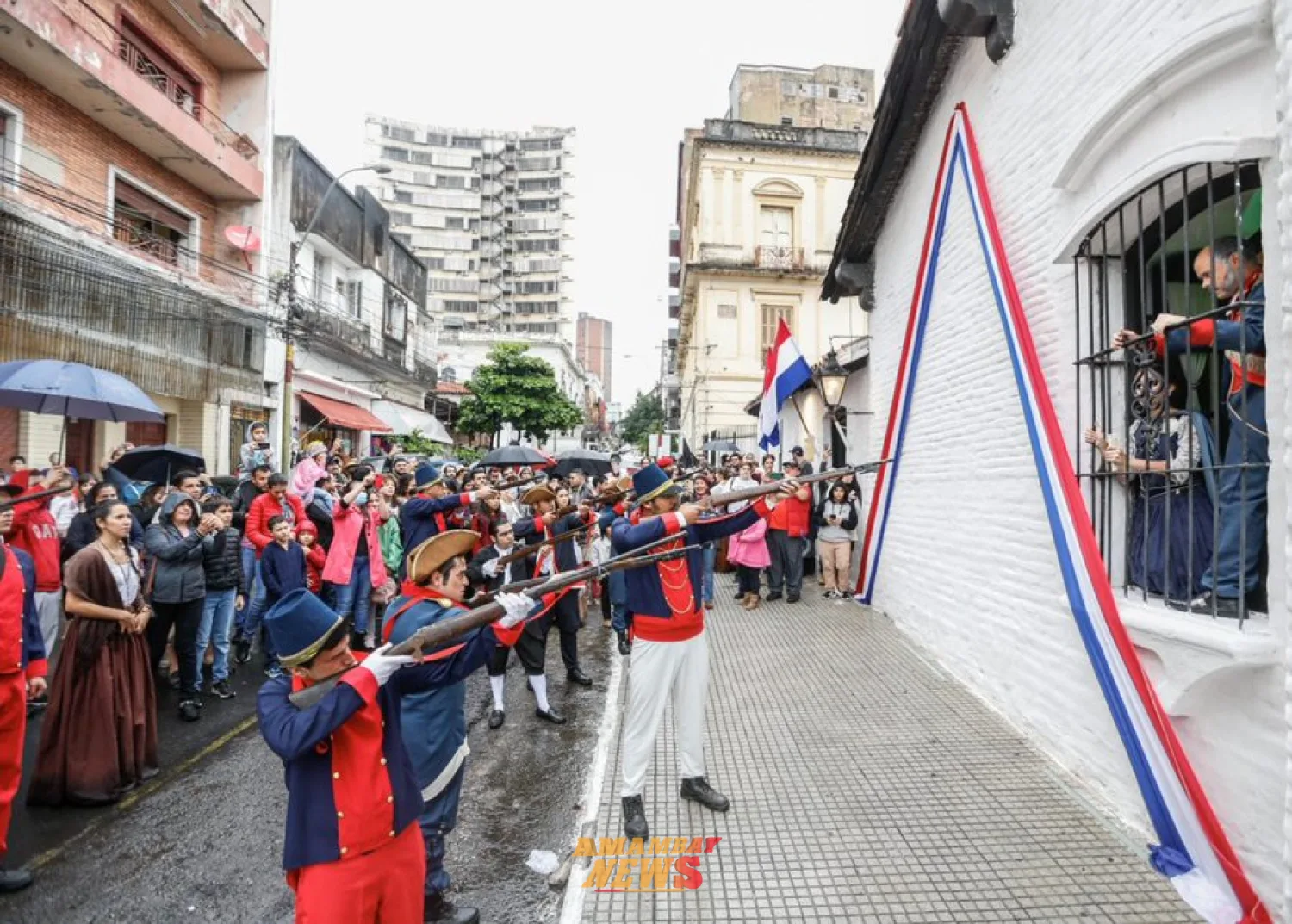 Paraguay celebra sus 215 años de libertad, soberanía e independencia