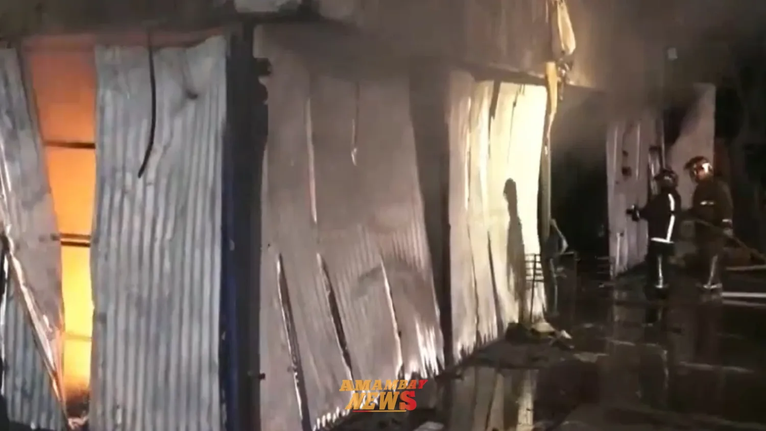 Guarambaré: Incendio de comercio deja un trabajador fallecido al quedar atrapado en el baño