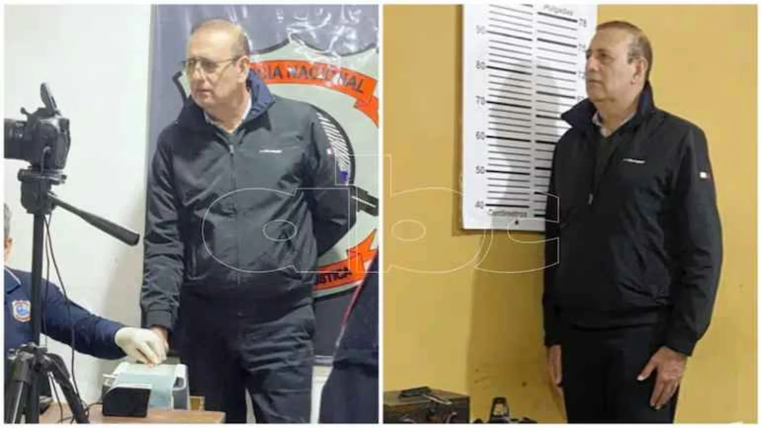 Video: así llegó Erico al Departamento de Judiciales, paso previo a su prisión