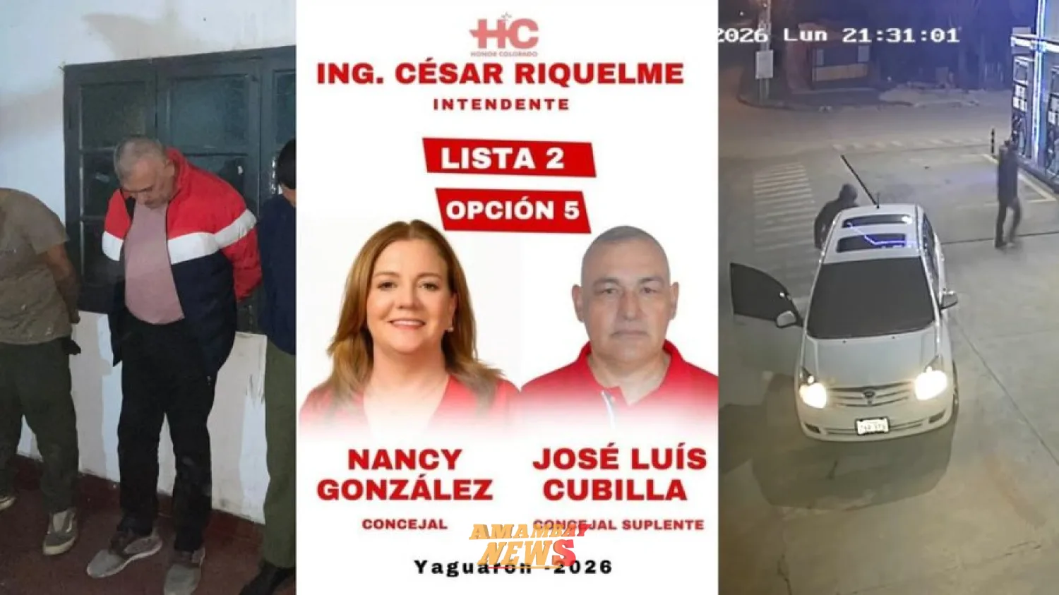 De candidato cartista a asaltante: cae preso exmilitar por atracar estaciones de servicio