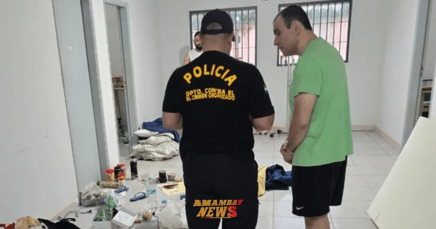 Denuncian intento de atentado contra "Tío Rico" en penal de Minga Guazú