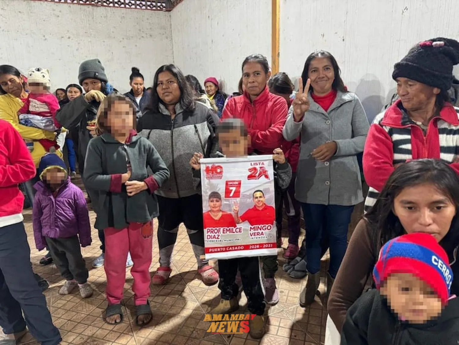 Internas municipales: Cartistas utilizan a niños indígenas en proselitismo