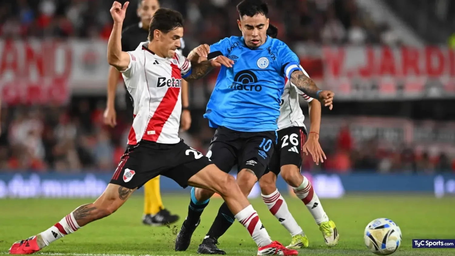River Plate vs. Belgrano, partidazo por el título en Argentina