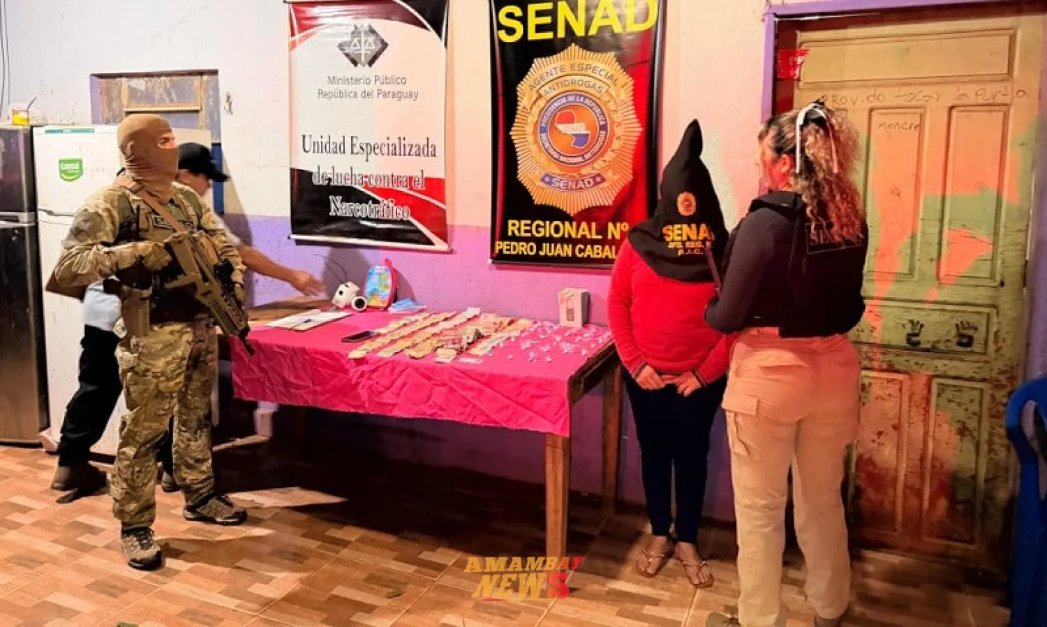 SENAD desarticula foco de distribución de cocaína en dosis en PJC