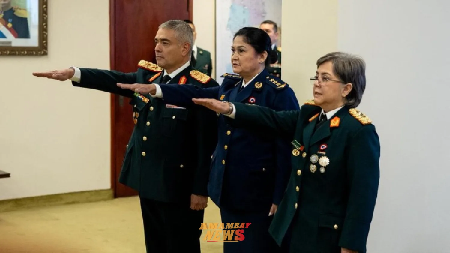 Presidente toma juramento a nuevos integrantes de la Justicia Militar