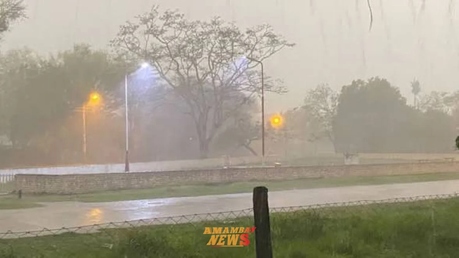 Emiten alerta por tormentas en 5 Departamentos
