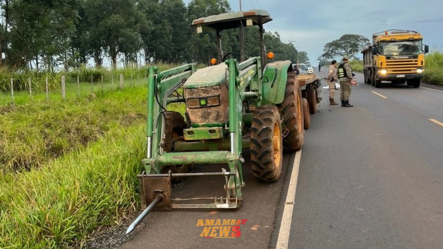 Docente jubilada pierde la vida tras choque contra tractor con acoplado en San Pedro