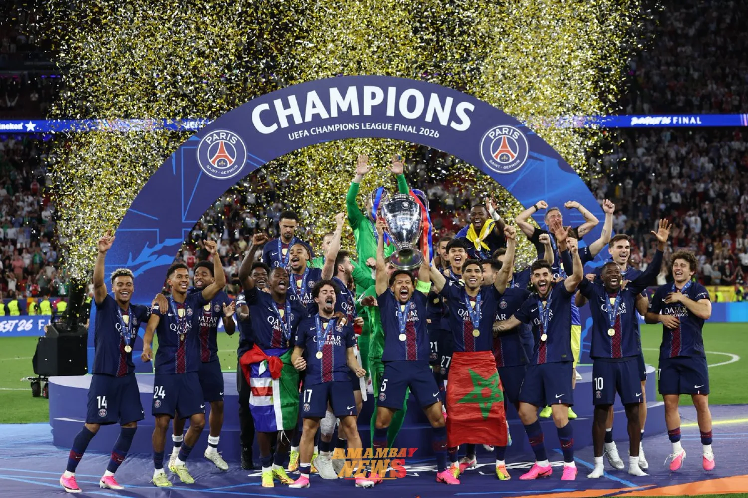 PSG, bicampeón de la Champions League