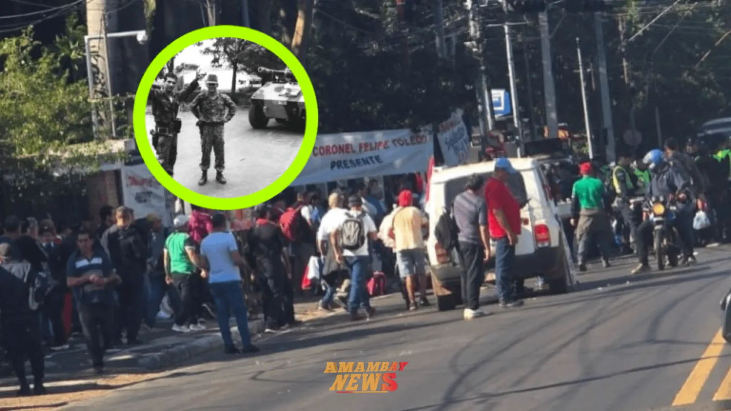 Excombatientes del 89 marchan hasta Mburuvicha Róga para exigir pago de indemnizaciones