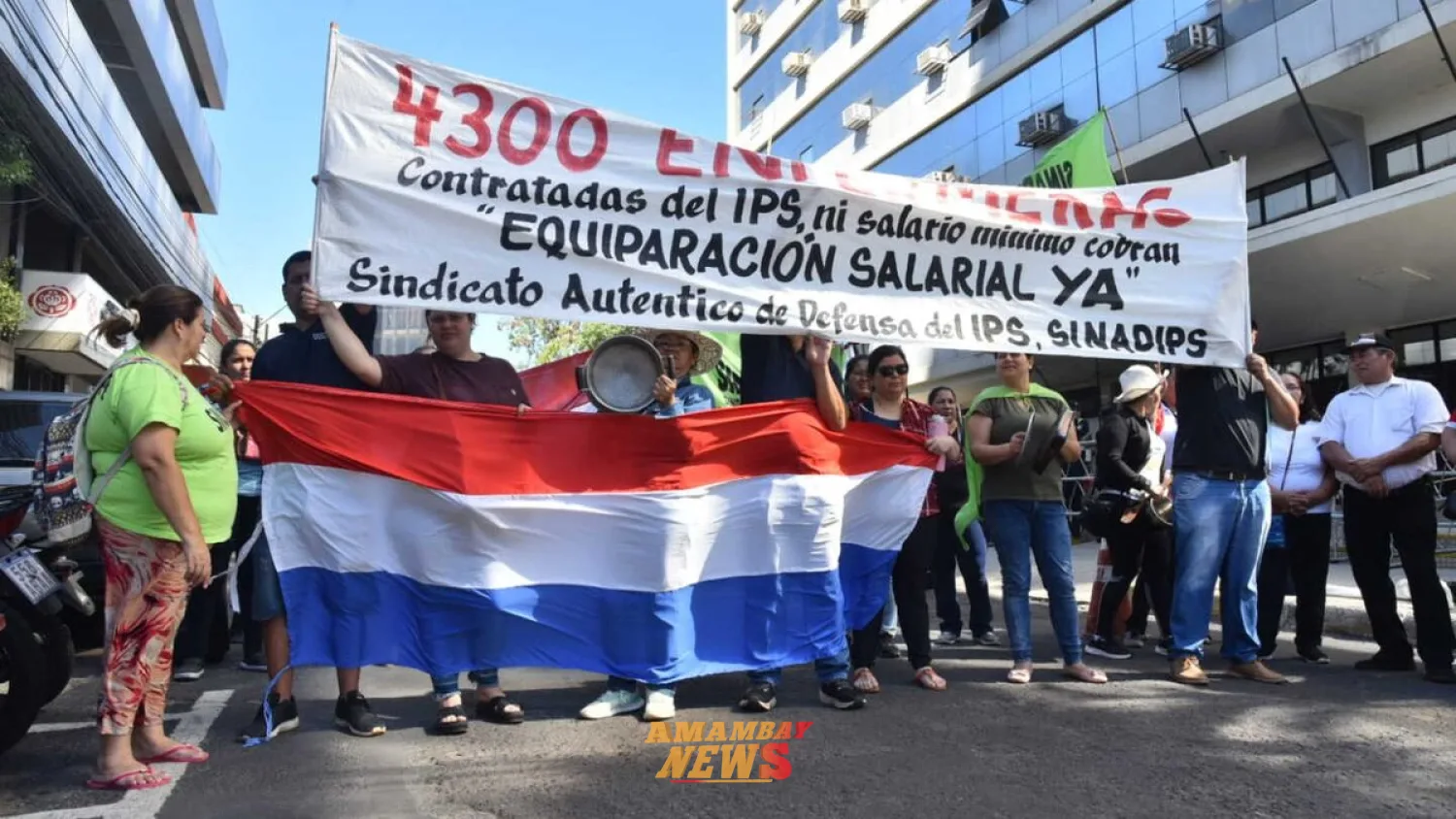 IPS: Con cacerolazo urgen mejoras salariales