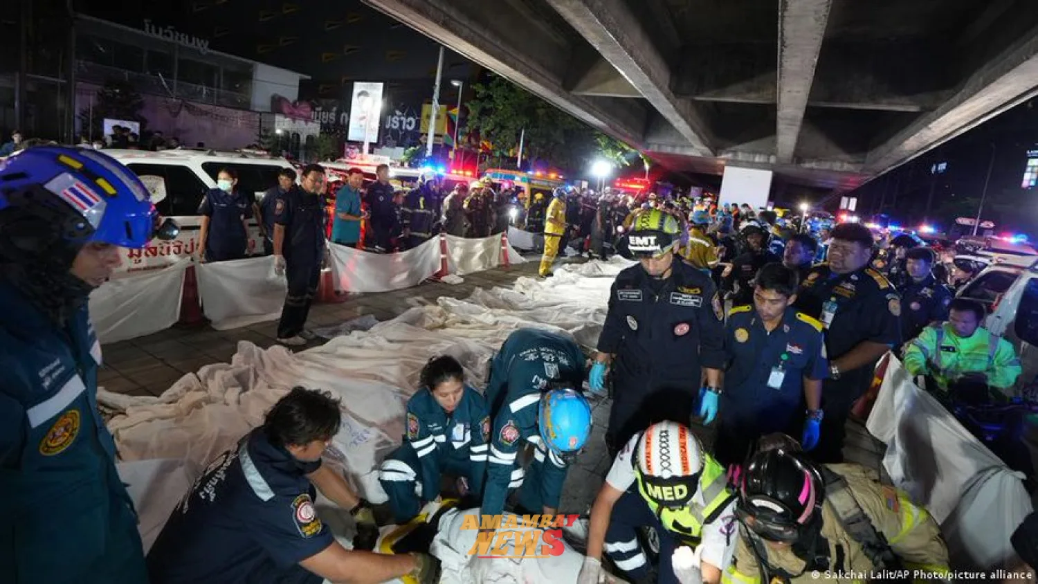 Al menos 27 muertos en incendio de un bar en Bangkok