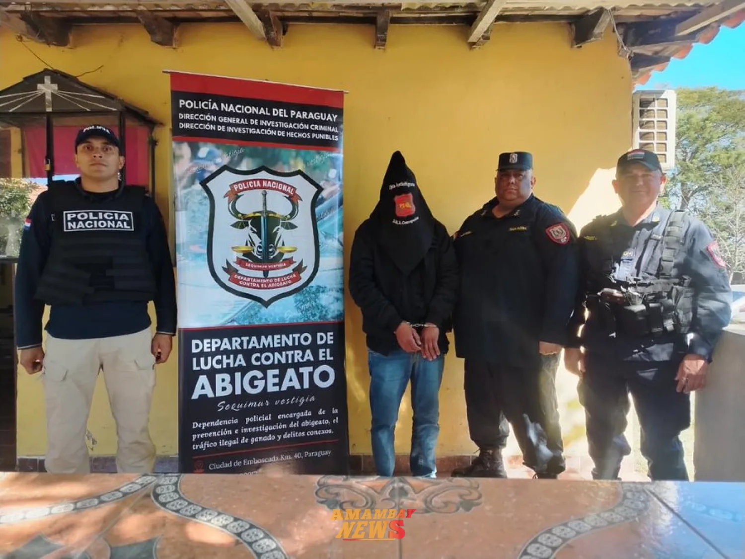 Guardia de estancia fue aprehendido por presunto caso de abigeato en Horqueta