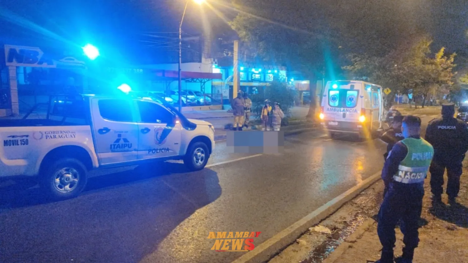 Peatón muere atropellado sobre Fernando de la Mora de Asunción