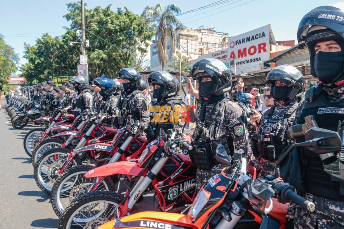 Refuerzan seguridad en Alto Paraná con la incorporación de nuevos agentes del Grupo Lince