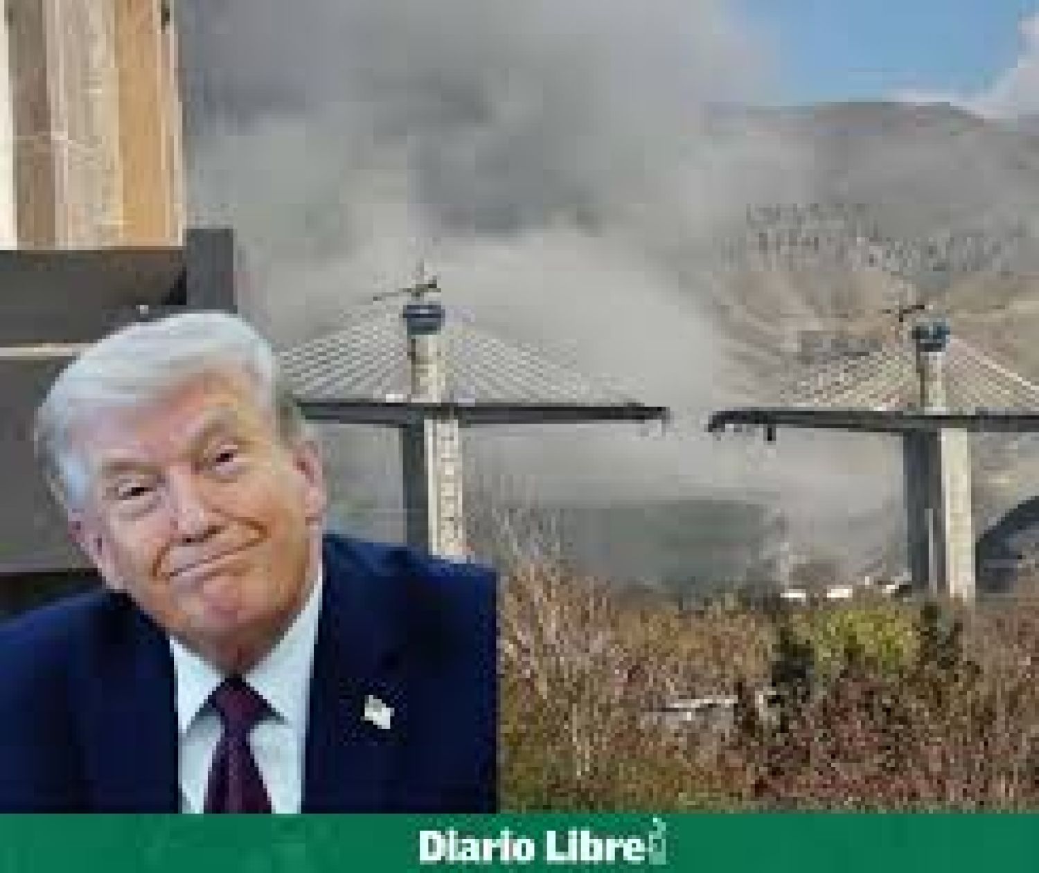 Trump anuncia la destrucción del puente más alto de Irán