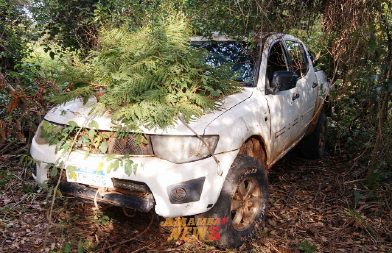 Incautan camioneta y bolsas con presunta marihuana en Yby Ya’u