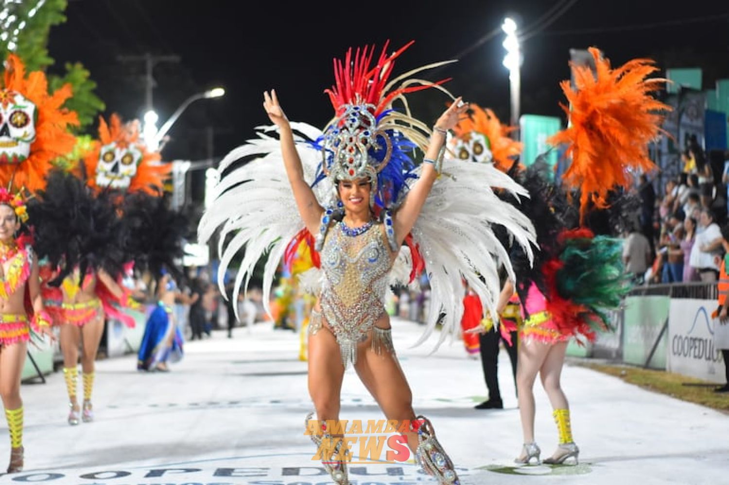 Arrancó el Carnaval Guaireño 2026 con mucho color, samba y gran despliegue artístico