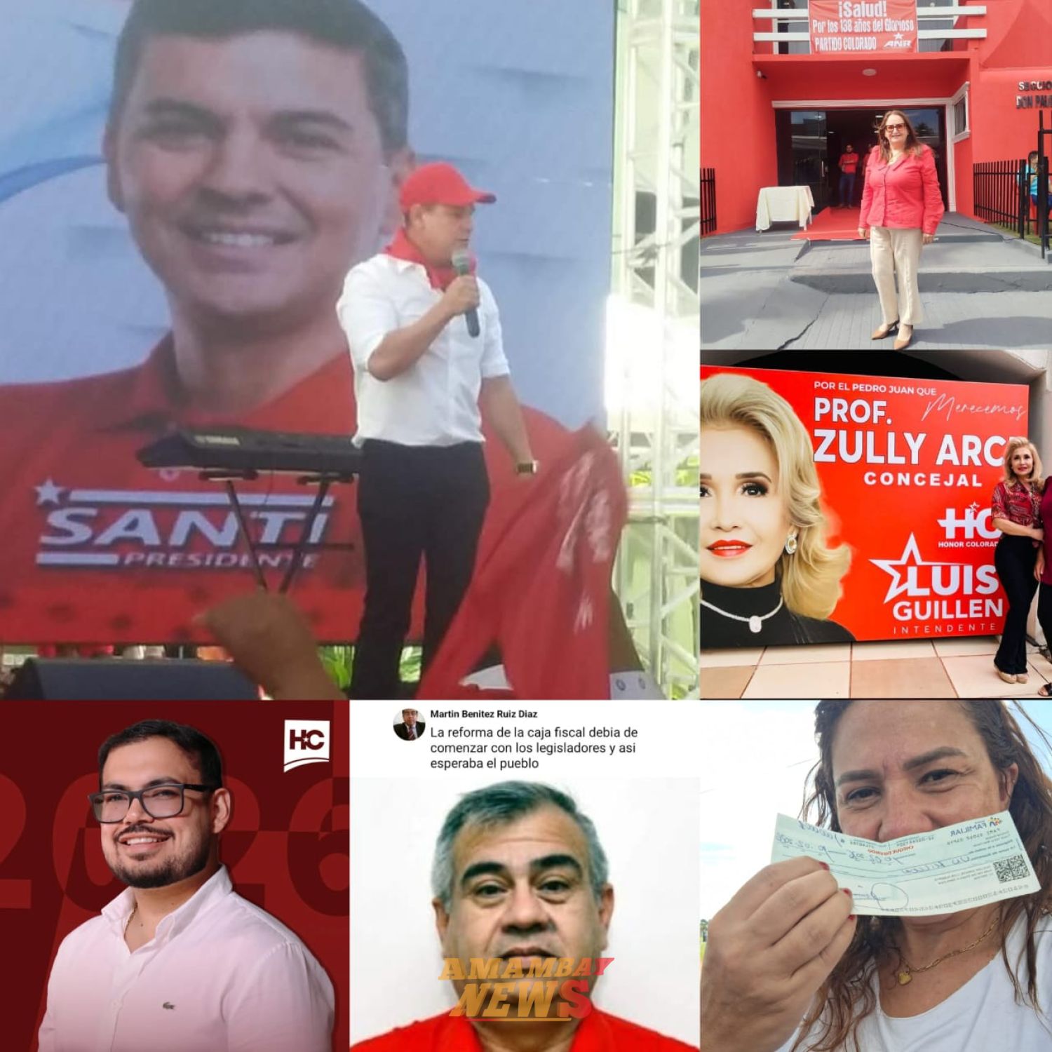 Cartistas causan tensión política por salir en contra del Gobierno de Santi Peña en Amambay