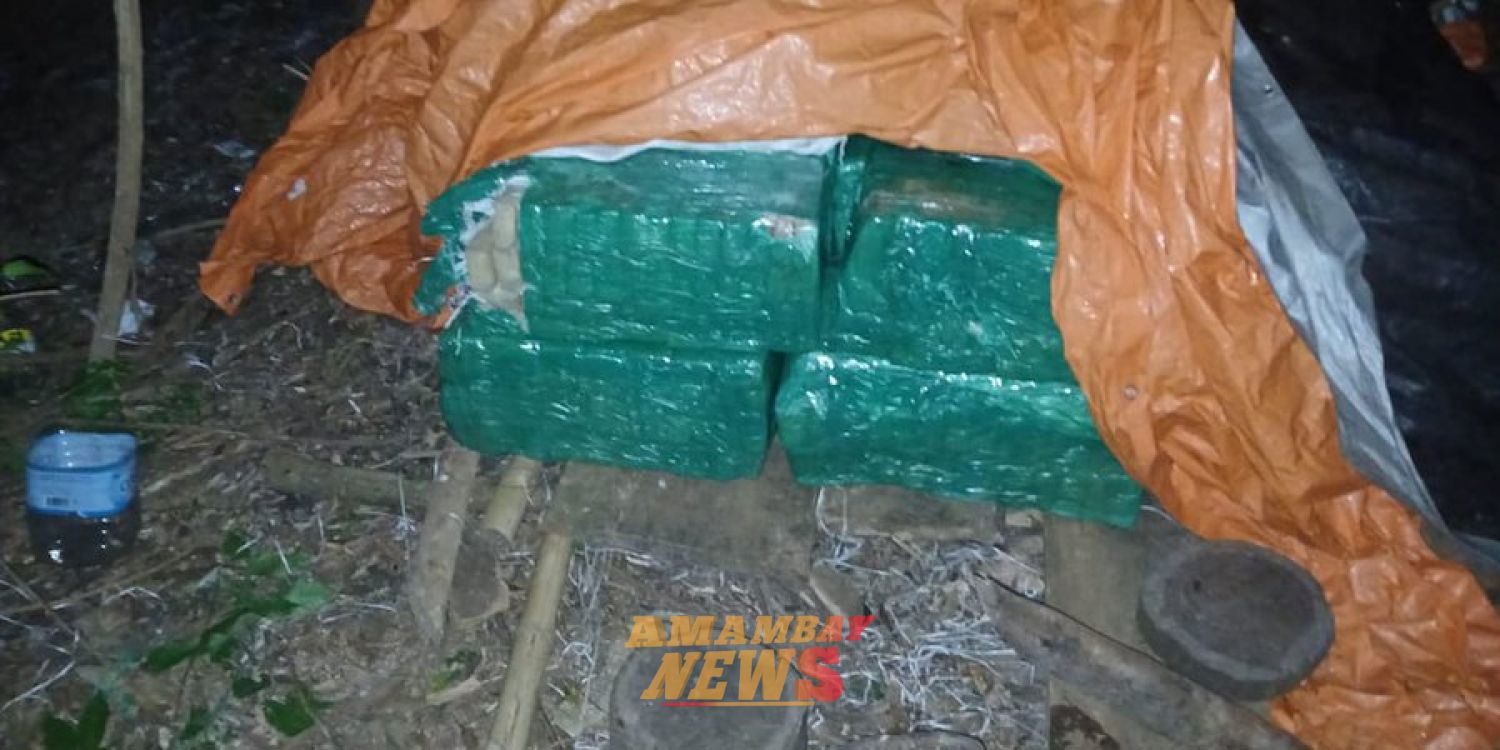 Incautan una tonelada de marihuana a orillas del río y narcos pierden USD 472.000