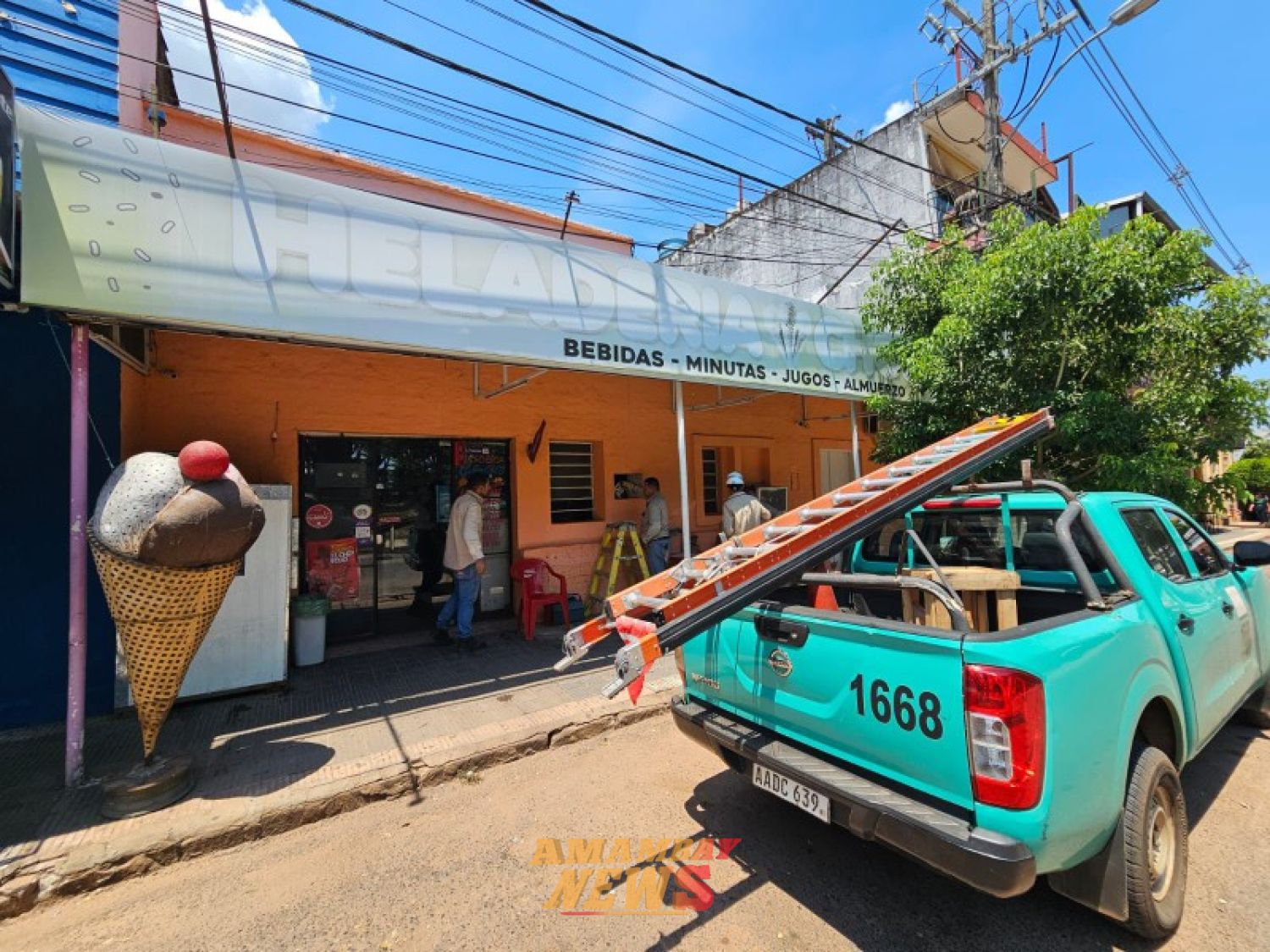 ANDE detecta fraude millonario en heladería de Paraguarí: Gs. 74 millones por manipuleo de medidor