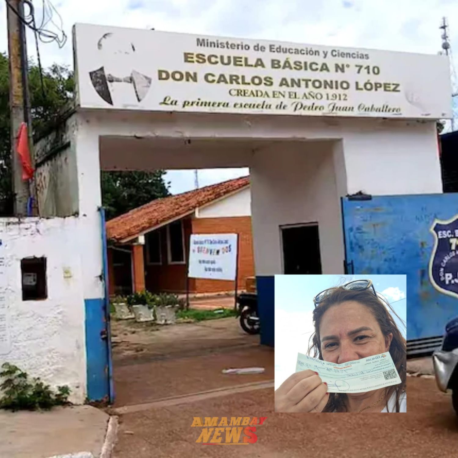 PJC: Falta mobiliario y un pabellón está clausurado en la escuela N° 710 Don Carlos Antonio López