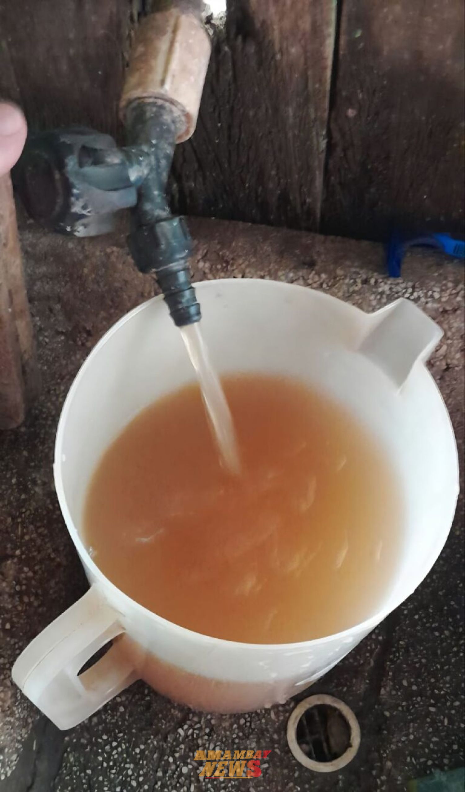 Consumo de agua turbia preocupa a pobladores de Paso Horqueta
