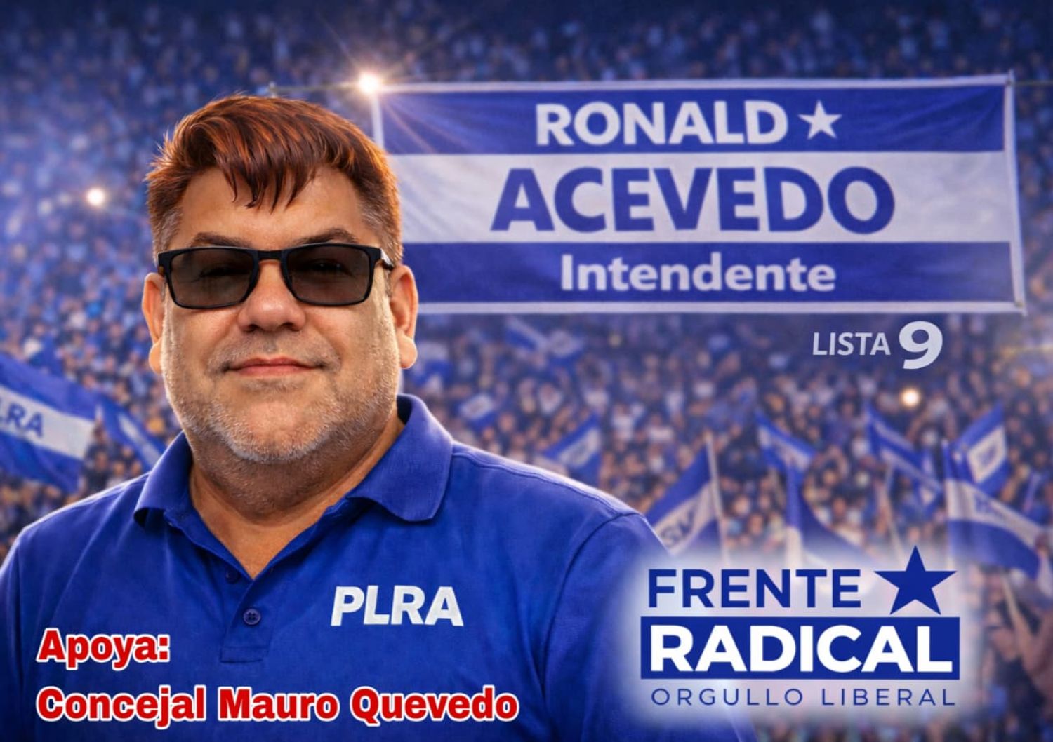 Concejal Mauro Quevedo respalda candidatura de Ronald Acevedo