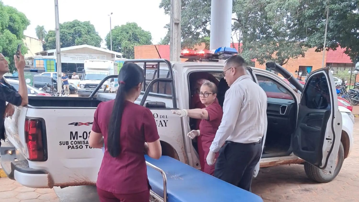 Madre dio a luz a bordo de una patrullera camino al hospital en Lima