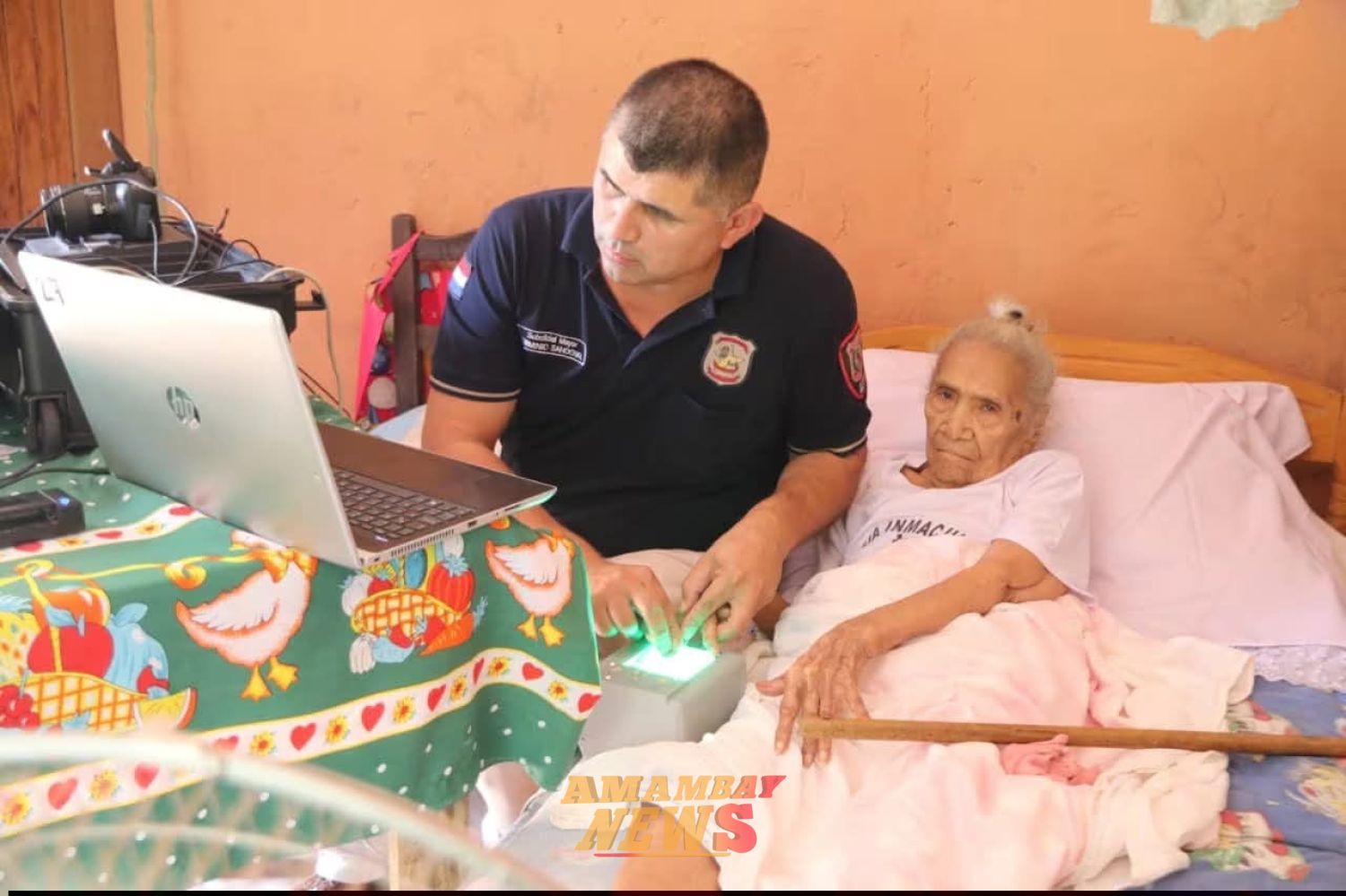 A sus 102 años obtuvo su primera cédula de identidad