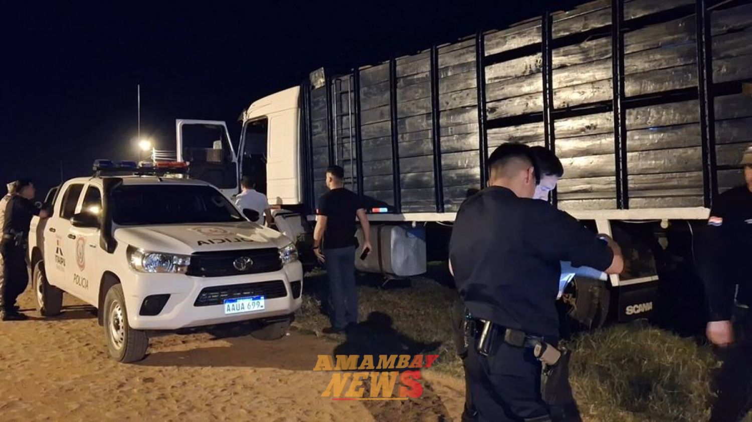 Fiscal imputa y pide prisión para los siete detenidos por robo de ganado con toma de rehén en Tacuatí