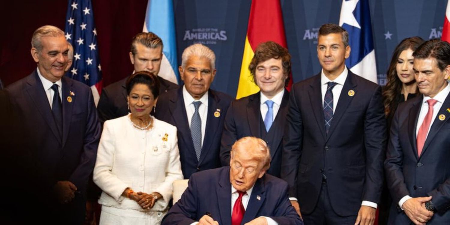 Trump anuncia una alianza con Paraguay y otros países para “destruir” a cárteles