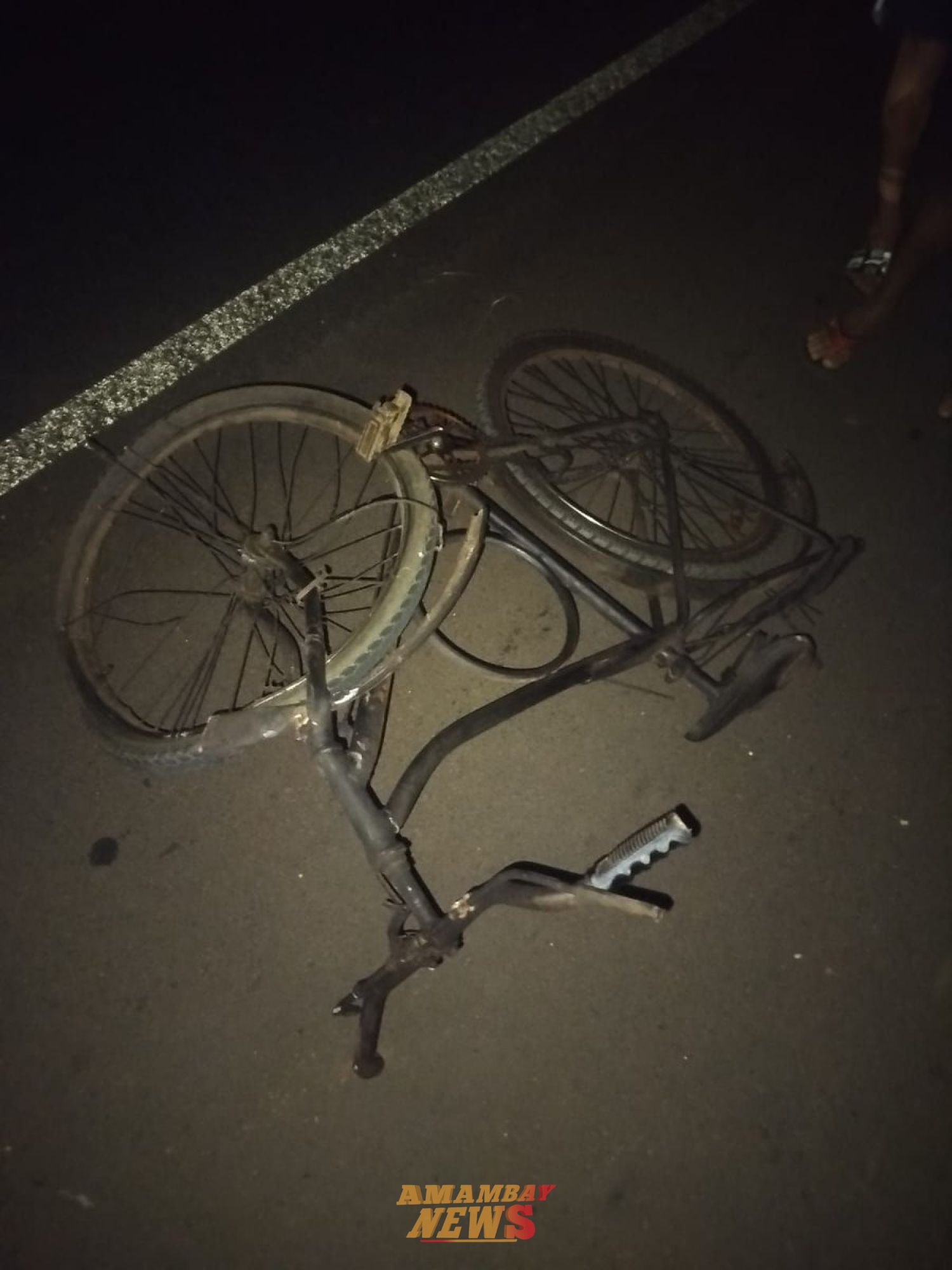 Nueva Germania: hombre de 75 años que iba en bici murió atropellado