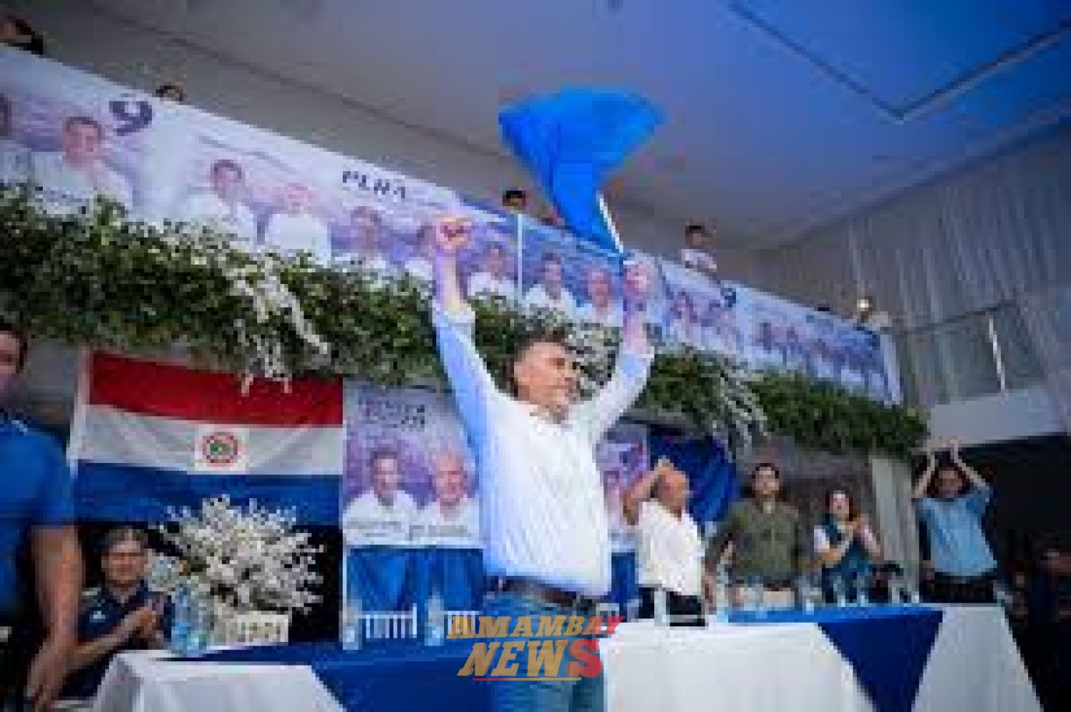 Senador Villalba hace demostración de fuerza en Ciudad del Este