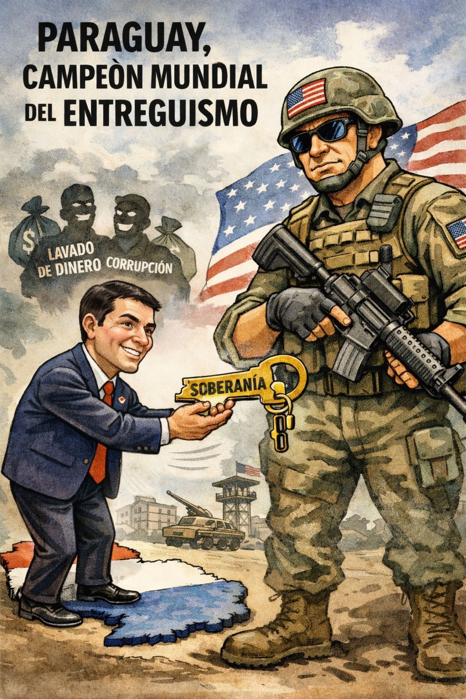 Paraguay, campeón mundial del entreguismo