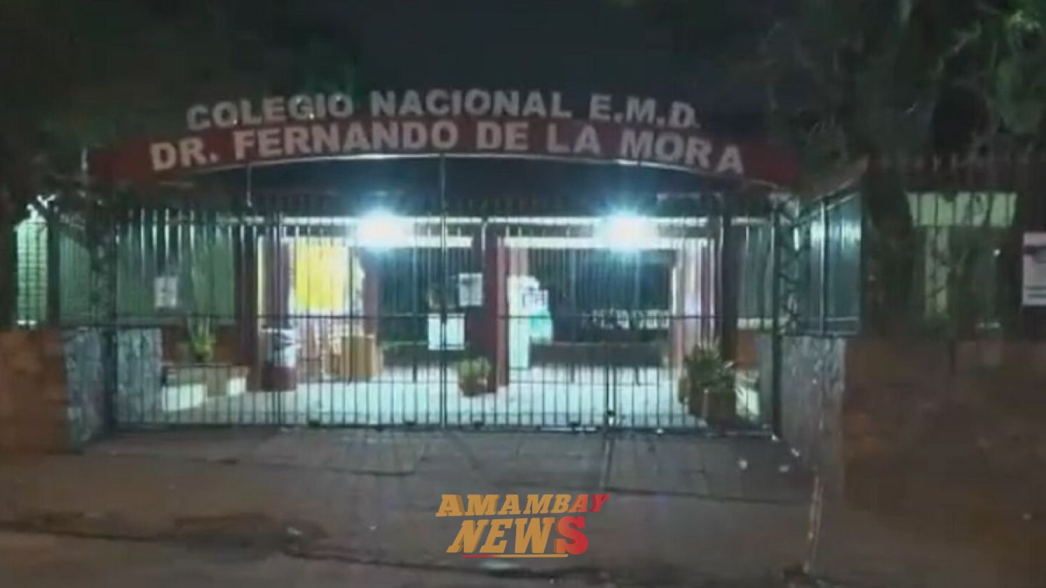 Joven es aprehendido tras amenazar a alumnos y director de un colegio en Fernando de la Mora