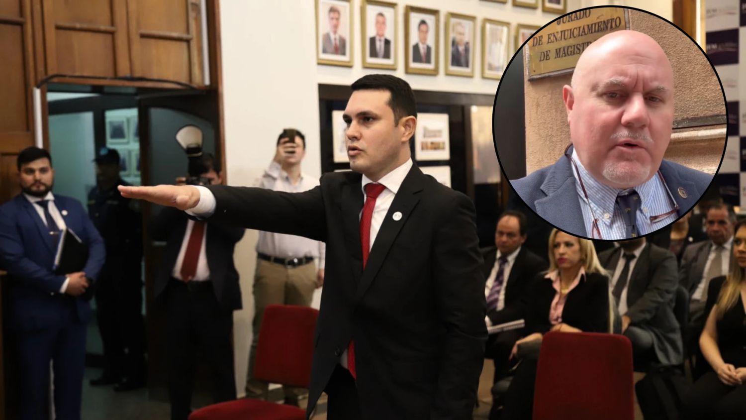 “Que se vayan presos los fiscales”, dice abogado que denunció presunto título falso de Rivas