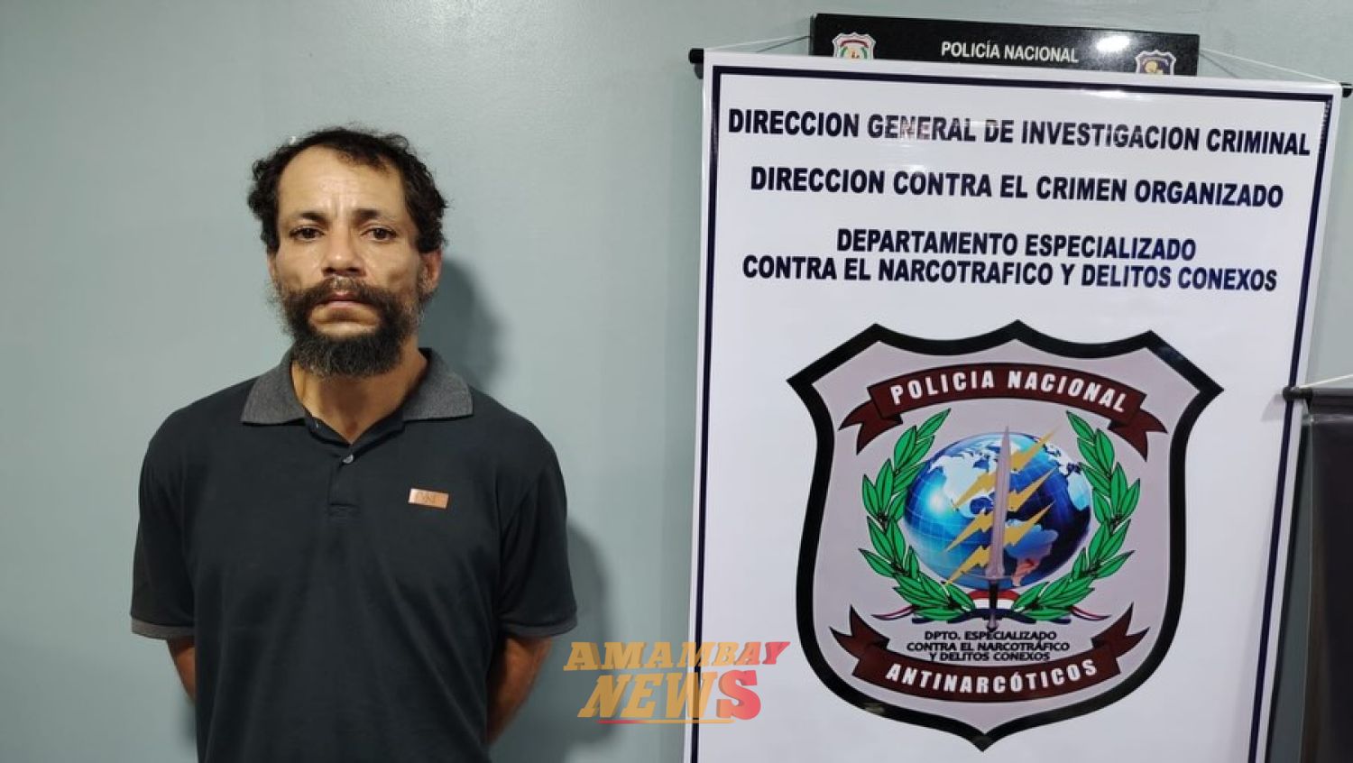 Brasileño con condena de 21 años de cárcel cae con fusil y drogas en PJC