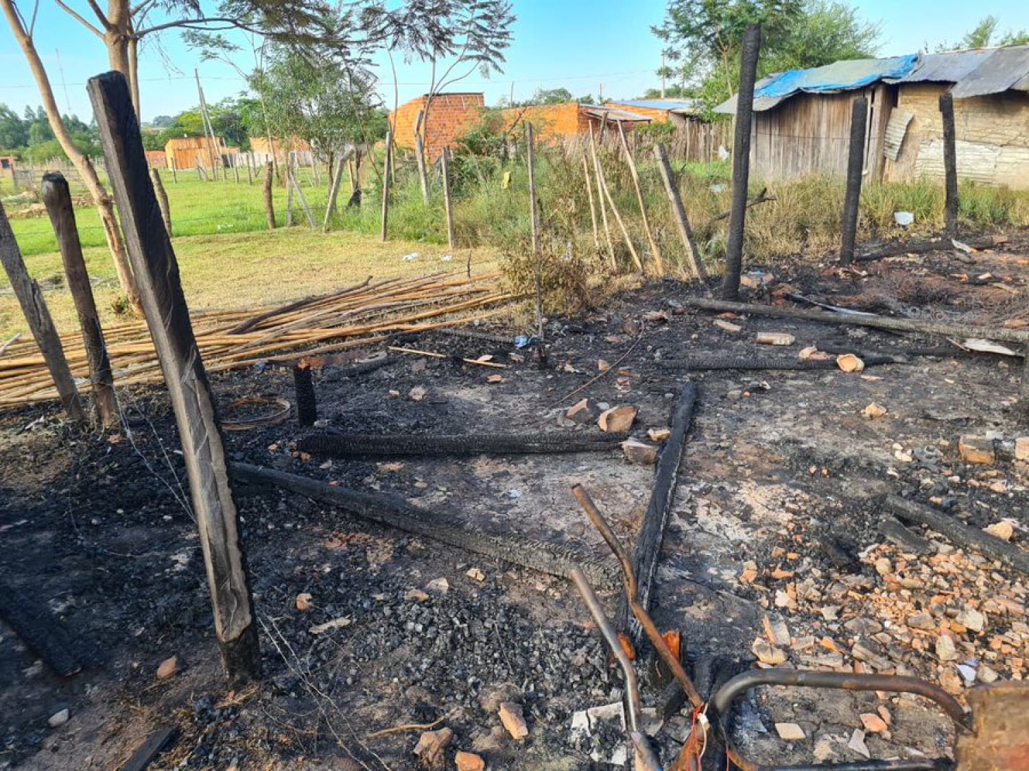 Hombre incendió la casa de su hermana por negarle dinero para su droga