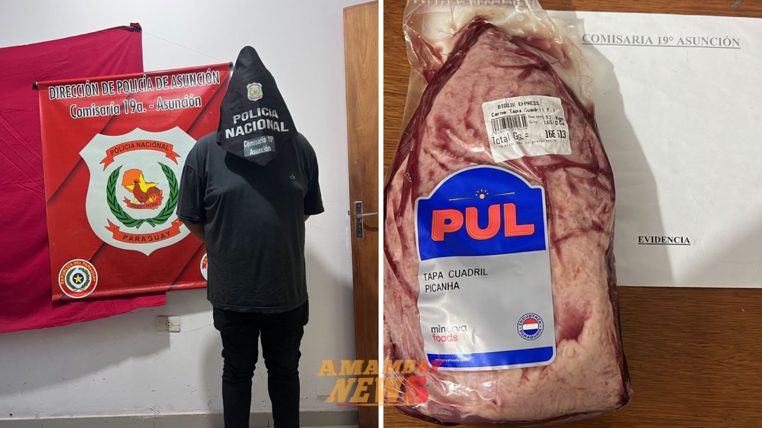 Detienen a presunto ladrón serial de minimercados en Asunción