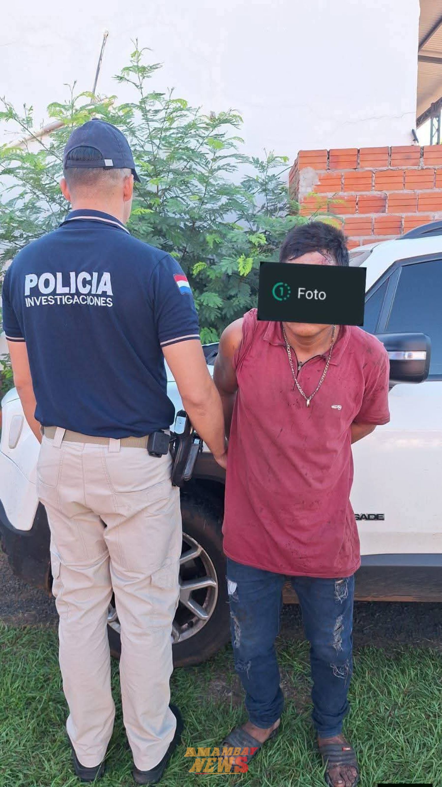 Homicidio y quema de vivienda y aprehension del presunto autor
