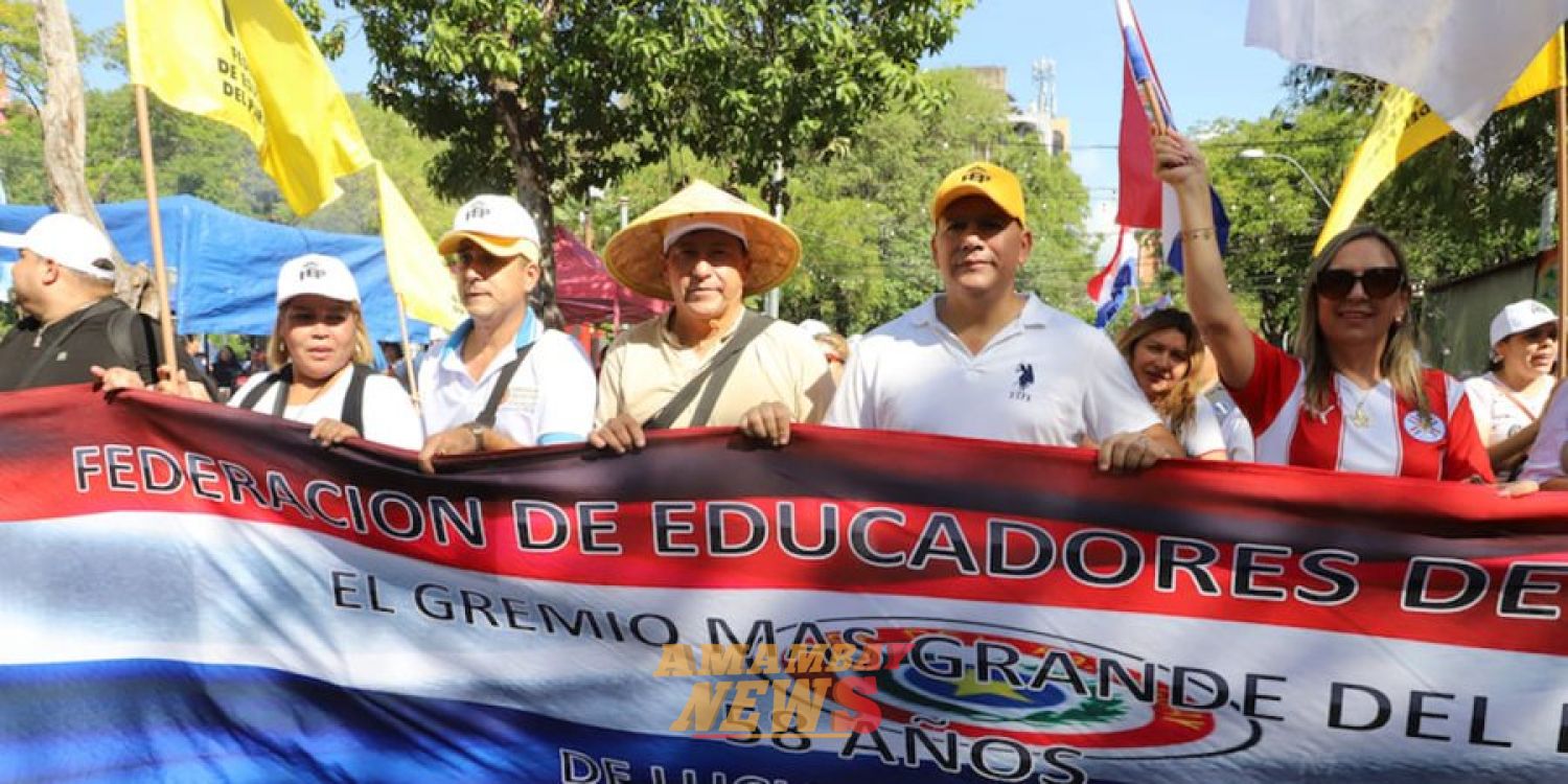 Suspenden las clases mañana martes por paro nacional de docentes
