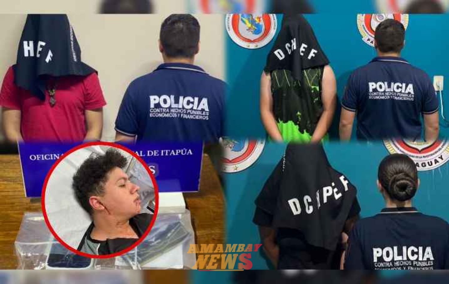 Denuncian torturas a jóvenes hackers en Encarnación detenidos tras Operativo Ícaro